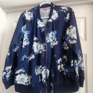Womens Floral Jacket Woman Within plus 18/20